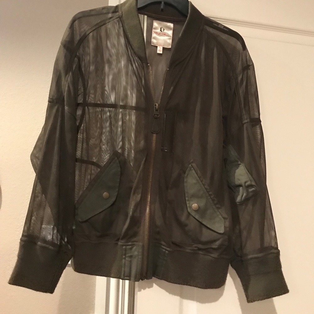 Marilyn Monroe green bomber jacket